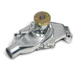 Weiand Action Plus Mechanical Water Pumps 9208P Pump, Mechanical, Plus, Short, High-Volume, Aluminum, Polished, Chevy, Small Block, Each thumbnail 2