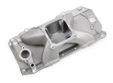 Weiand Track Warrior Intake Manifolds 7621 Manifold, Warrior, Single Plane, Aluminum, Natural, Dominator, Chevy, Big Block, Oval Port, Each thumbnail 4