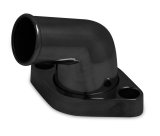 Weiand Aluminum Water Necks 6255 Neck, Aluminum, Black Ceramic, 75 Degree, Chevy, Big/Small Block, Each thumbnail 2