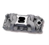 Weiand Stealth Intake Manifolds for 1974 BEL AIR, MONTE CARLO - 8019 Manifold, Stealth, Dual Plane, Aluminum, Natural, Square Bore, Chevy, Big Block, Oval Port, Each thumbnail 2