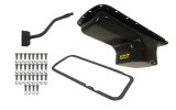 Weiand Oil Pan Packages 5030WND Pan, Wet, Center Sump, 7.00 qts., Steel, Black, 7.000 in. Depth, Pickup, Chrysler, 383, 400, 440, Kit thumbnail 1
