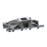 Weiand Stealth Intake Manifolds 8023WND Manifold, Stealth, Dual Plane, Aluminum, Natural, Square Bore, Ford, 351W, Each thumbnail 2
