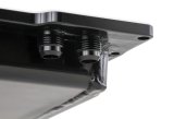 Weiand Oil Pan Packages 5042WND Pan, Fabricated, Aluminum, Black, 7 Quart, Front Sump, Chevy, LS, Kit thumbnail 5