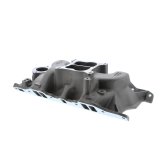 Weiand Action Plus Intake Manifolds 8007WND Manifold, Action+Plus, Dual Plane, Aluminum, Natural, Square/Spread Bore, Dodge, Small Block LA, Each thumbnail 1