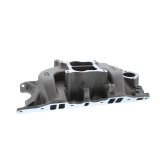 Weiand Action Plus Intake Manifolds 8007WND Manifold, Action+Plus, Dual Plane, Aluminum, Natural, Square/Spread Bore, Dodge, Small Block LA, Each thumbnail 2