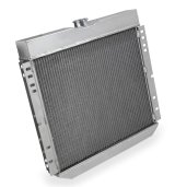 Frostbite Performance Cooling Aluminum Radiators FB128 Radiator, Aluminum, 4-Row, Polished, Downflow, Ford, Mercury, Each thumbnail 1