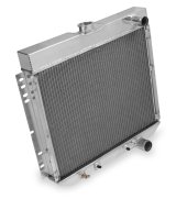 Frostbite Performance Cooling Aluminum Radiators FB128 Radiator, Aluminum, 4-Row, Polished, Downflow, Ford, Mercury, Each thumbnail 2