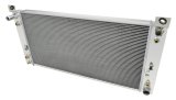 Frostbite Performance Cooling Aluminum Radiators FB288 Radiator, Aluminum, 3-Row, Polished, Crossflow, Chevy, GMC, Each thumbnail 1