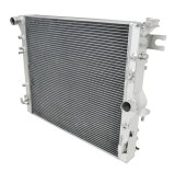 Frostbite Performance Cooling Aluminum Radiators FB710 Radiator, Aluminum, 2-Row, Polished, Crossflow, Jeep, Each thumbnail 1