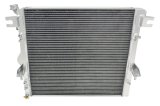 Frostbite Performance Cooling Aluminum Radiators FB710 Radiator, Aluminum, 2-Row, Polished, Crossflow, Jeep, Each thumbnail 2