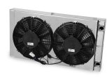 14 Inch 2,200 CFM Frostbite Fan and Shroud High Performance Packages FB501H Electric Fan, Dual, in. Diameter, Puller, cfm, Aluminum Shroud, 17.00 in. Height, 28.25 Width, Kit thumbnail 1