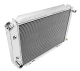 Frostbite Performance Cooling Aluminum Radiators FB169 Radiator, Aluminum, 3-Row, Polished, Crossflow, Ford, Lincoln, Mercury, Each thumbnail 1