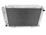 Frostbite Performance Cooling Aluminum Radiators FB169 Radiator, Aluminum, 3-Row, Polished, Crossflow, Ford, Lincoln, Mercury, Each thumbnail 2