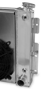 10 Inch 1,300 CFM Frostbite Fan and Shroud High Performance Packages FB513H Fans, Electric, Packages, Puller, Dual, in. Diameter, Black Plastic Blades, Aluminum Shroud, 13.00 amps, Kit thumbnail 2