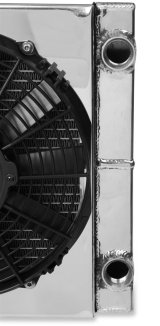 10 Inch 1,300 CFM Frostbite Fan and Shroud High Performance Packages FB513H Fans, Electric, Packages, Puller, Dual, in. Diameter, Black Plastic Blades, Aluminum Shroud, 13.00 amps, Kit thumbnail 3