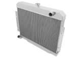 Frostbite Performance Cooling Aluminum Radiators FB233 Radiators, Downflow, Aluminum, Natural, Transmission Cooler, Bracket Mount Style, Jeep, Each thumbnail 2
