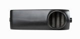 Frostbite Universal Intercoolers FB604B Intercoolers, Aluminum, Black, 2.500 in. Slip Fit Inlet/Outlet, 28.000 in. Width, 10.240 in. Height, 3.000 in. Depth, Each thumbnail 5
