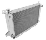 Frostbite Performance Cooling Aluminum Radiators FB224 Radiators, Crossflow, 4-row, Aluminum, Polished, Transmission Cooler, Ford, Each thumbnail 1