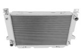Frostbite Performance Cooling Aluminum Radiators FB224 Radiators, Crossflow, 4-row, Aluminum, Polished, Transmission Cooler, Ford, Each thumbnail 2