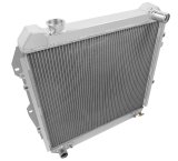 Frostbite Performance Cooling Aluminum Radiators for 1988-1995 4RUNNER, PICKUP, 1994 T100 - FB295 Radiator, Aluminum, 3-Row, Polished, Crossflow, Toyota, Each thumbnail 1