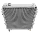 Frostbite Performance Cooling Aluminum Radiators for 1988-1995 4RUNNER, PICKUP, 1994 T100 - FB295 Radiator, Aluminum, 3-Row, Polished, Crossflow, Toyota, Each thumbnail 2