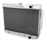 Frostbite Performance Cooling Aluminum Radiators FB113 Radiator, Aluminum, 3-Row, Polished, Downflow, Chevy, Each thumbnail 1