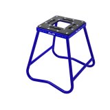 Matrix Concepts C1 Steel Motorcycle Stands C1-103 Motorcycle, Stand, C1, Fixed, Steel, Blue, 16.75 in. Height, 300 lbs. Capacity, Each thumbnail 1