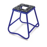 Matrix Concepts C1 Steel Motorcycle Stands C1-103 Motorcycle, Stand, C1, Fixed, Steel, Blue, 16.75 in. Height, 300 lbs. Capacity, Each thumbnail 2