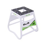 Matrix Concepts A2 Aluminum Motorcycle Stands A2-105 Stand, A2, Fixed, Aluminum, Green, 16.75 in. Height, 300 lbs. Capacity, Each thumbnail 1