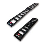Matrix Concepts A8 Folding Loading Ramps A8-101 Ramp, Ramp, Aluminum, Black, 96 in. Length, 7 in. Width, 550 lbs. Capacity, Each thumbnail 3