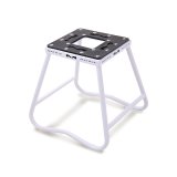 Matrix Concepts C1 Mini Steel Motorcycle Stands C1M-100 Stand, Mini, Fixed, 300 lbs. Capacity, Steel, White Powdercoated, 15.250 in. Overall Height, Each thumbnail 2