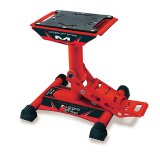 Matrix Concepts LS1 Lift Stands LS1-102 Stand, LS1, Foot Pedal Type, 500 lbs. Capacity, Steel, White/Red Powdercoated, 15.500 in. Overall Height, Each thumbnail 2