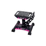 Matrix Concepts LS1 Lift Stands LS1-109 Stand, LS1, Foot Pedal Type, 500 lbs. Capacity, Steel, Black/Pink Powdercoated, 15.500 in. Overall Height, Each thumbnail 1