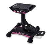 Matrix Concepts LS1 Lift Stands LS1-109 Stand, LS1, Foot Pedal Type, 500 lbs. Capacity, Steel, Black/Pink Powdercoated, 15.500 in. Overall Height, Each thumbnail 3