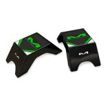 Matrix Concepts Powersports Holeshot Devices H1-105 TIE DOWNS, H1 STARTER BLOCKS (SET) - BLACK/GREEN thumbnail 1