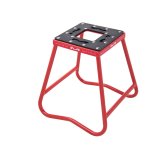 Matrix Concepts C1 Steel Motorcycle Stands C1-102 Motorcycle, Stand, C1, Fixed, Steel, Red, 16.75 in. Height, 300 lbs. Capacity, Each thumbnail 1
