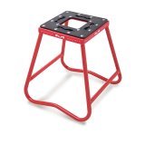Matrix Concepts C1 Steel Motorcycle Stands C1-102 Motorcycle, Stand, C1, Fixed, Steel, Red, 16.75 in. Height, 300 lbs. Capacity, Each thumbnail 2