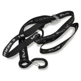 Matrix Concepts E-Series Tie-Down Straps E1-101 Straps, E-Series, 400 lbs. Working Load, Cambuckle, Black, Logo, 1.00 in. Width, 70.00 in. Length, Pair thumbnail 1