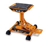 Matrix Concepts LS1 Lift Stands LS1-106 Stand, LS1, Foot Pedal Type, 500 lbs. Capacity, Steel, Black/Orange Powdercoated, 15.500 in. Overall Height, Each thumbnail 3