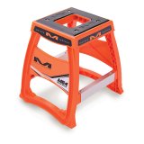 Matrix Concepts M64 Elite Motorcycle Stands M64-106 Stand, Elite, Fixed, ABS Plastic, Orange, 17.0 in. Height, 300 lb. Capacity, Each thumbnail 2