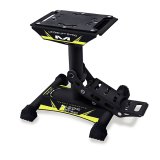Matrix Concepts LS1 Lift Stands LS1-104 Stand, LS1, Foot Pedal Type, 500 lbs. Capacity, Steel, Black/Yellow Powdercoated, 15.500 in. Overall Height, Each thumbnail 3