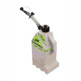 4 Gallons Matrix Concepts M3 Utility Can M3-105 Jug, Cans, Gallons, White, White/Green Decal, Each thumbnail 1