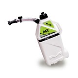 4 Gallons Matrix Concepts M3 Utility Can M3-105 Jug, Cans, Gallons, White, White/Green Decal, Each thumbnail 2