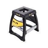 Matrix Concepts M64 Elite Motorcycle Stands M64-104 Stand, Elite, Fixed, ABS Plastic, Yellow, 17.0 in. Height, 300 lb. Capacity, Each thumbnail 1