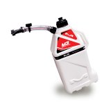 4 Gallons Matrix Concepts M3 Utility Can M3-102 Jug, Cans, Gallons, White, White/Red Decal, Each thumbnail 2