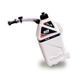 4 Gallons Matrix Concepts M3 Utility Can M3-101 Jug, Cans, Gallons, White, White/Black Decal, Each thumbnail 2