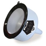 Matrix Concepts Gas Funnels M51-100 Funnel, Round, Polyethylene, Clear, 9 in. Opening, 11 in. Length, Each thumbnail 1