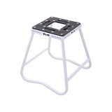 Matrix Concepts C1 Steel Motorcycle Stands C1-100 Stand, C1, Fixed, Steel, White Powdercoated, 16.25 in. Height, 300 lbs. Capacity, Each thumbnail 1