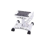 Matrix Concepts LS1 Lift Stands LS1-100 Stand, LS1, Foot Pedal Type, 500 lbs. Capacity, Steel, White/Gray Powdercoated, 15.500 in. Overall Height, Each thumbnail 2