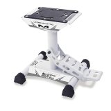 Matrix Concepts LS1 Lift Stands LS1-100 Stand, LS1, Foot Pedal Type, 500 lbs. Capacity, Steel, White/Gray Powdercoated, 15.500 in. Overall Height, Each thumbnail 3